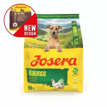 Kuivaruoka koirille JOSERA Senior Balance 3 kg — täysravinto vanhemmille koirille