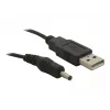 USB-kaapeli virtakaapeli DeLOCK 82377 1,5 m USB A