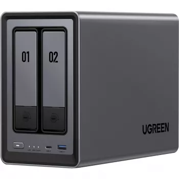 DXP2800 + 2x 4 TB Seagate IronWolf HDD -paketti, NAS