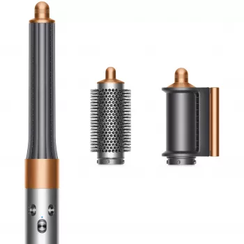 Monitoimistylaattori Dyson Airwrap Origin Warm Copper Nickel — monitoimistylaattori, 1300 W, 3 lämpö-/nopeusasetusta, 360°-jalusta, 2,675 m kaapeli