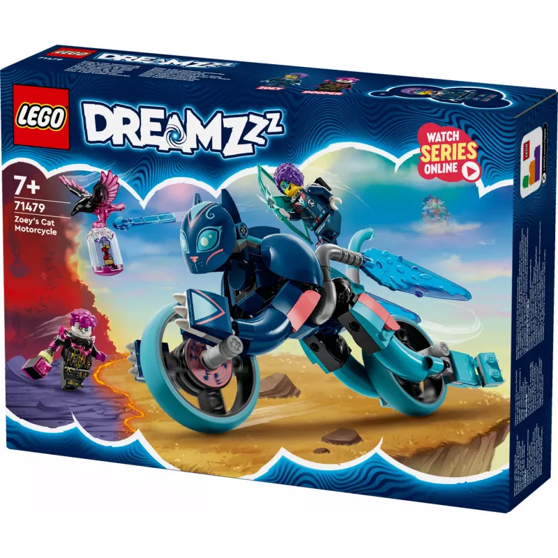 LEGO DREAMZzz Zoey’s Cat Motorcycle Bike rakennuslelu 71479