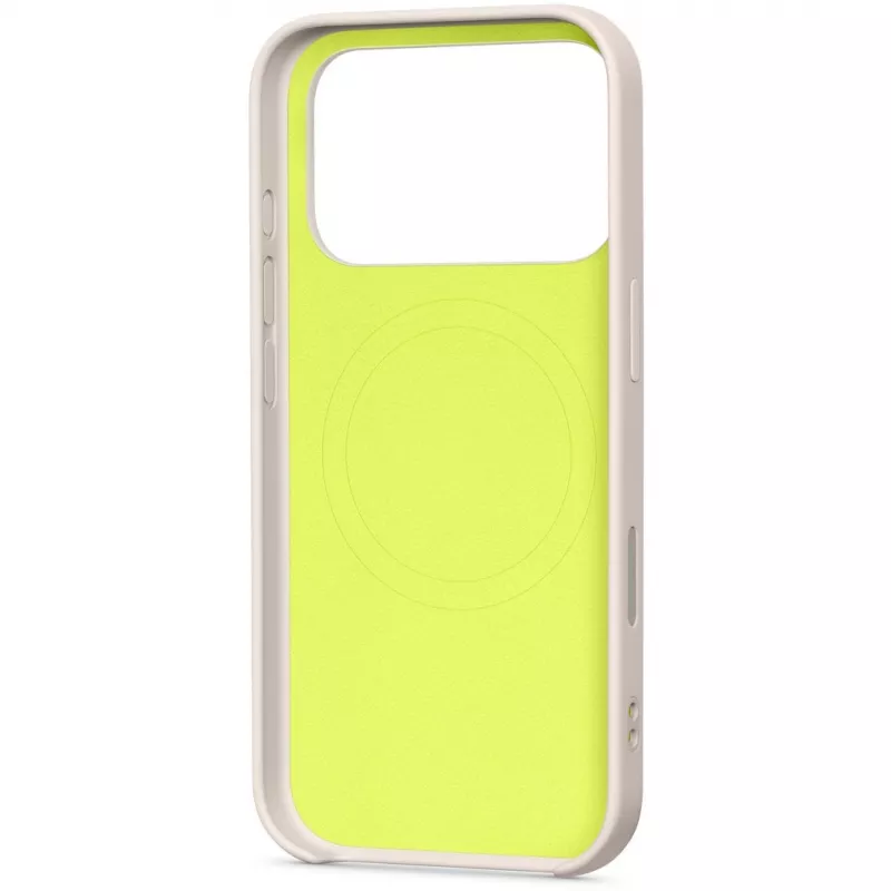 Kickstand-kuori Apple iPhone 17 Pro MagSafe Camera Control Lime Stone