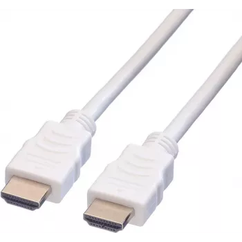 Value 11995704 HDMI-kaapeli 1,5 m HDMI Type-A (standardi) valkoinen (11.99.5704)