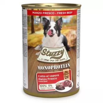 STUZZY Monoprotein naudanliha - märkäruoka koirille - 400 g
