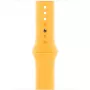 Apple-ranneke 45 mm Sunshine urheiluranneke S/M keltainen