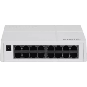 Dahua Technology SF1016L verkkokytkin hallitsematon L2 Fast Ethernet (10/100) pöytä-/seinäasennus harmaa