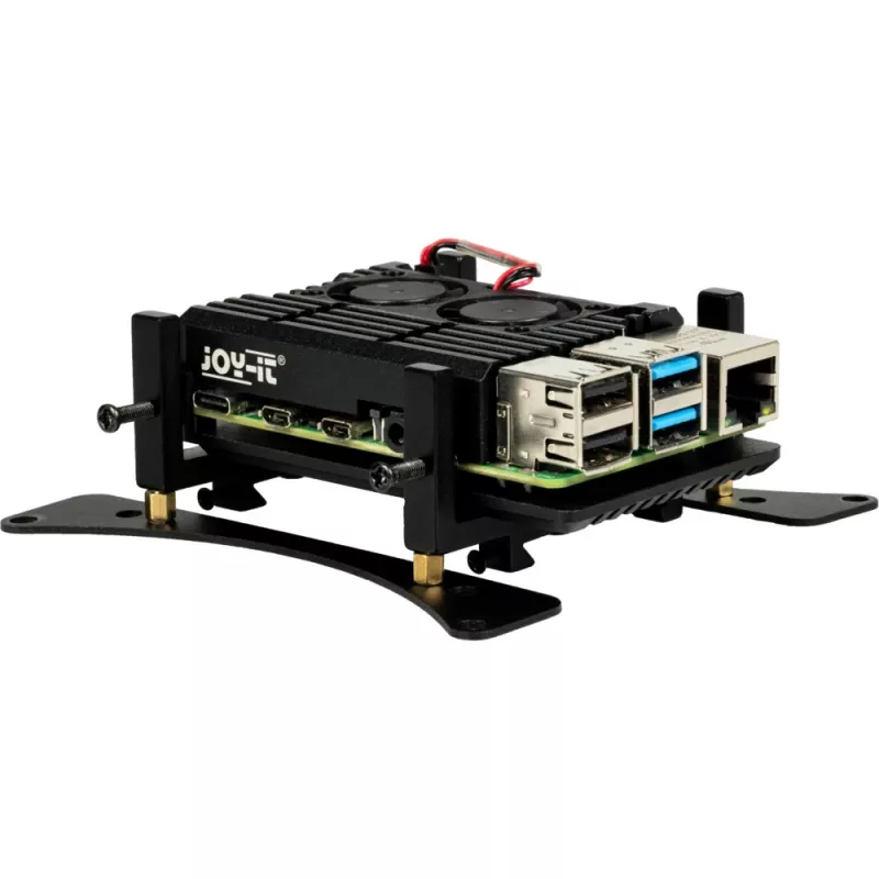 Raspberry Pi RB-MOUNT3 näyttö musta