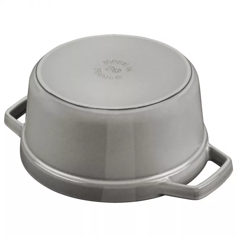 Staub La Cocotte pyöreä valurautapata 26 cm, grafiitinharmaa