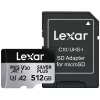 Flash-muisti Lexar 512 GB UHS-I microSDXC SILVER PLUS