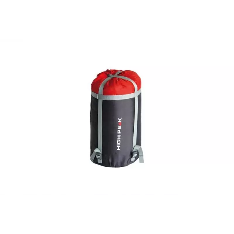 High Peak Lite Pak 1200 makuupussi polyesteri vihreä, punainen 23263