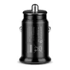 everActive CC-25C autolaturi, 2x USB 12 W, USB-C-kaapelilla