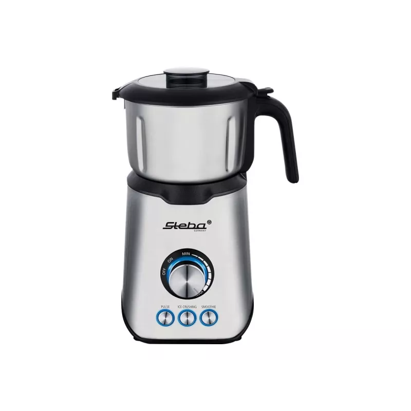 Steba Premium MX 4 plus -tehosekoitin ruostumaton teräs/musta (281400)