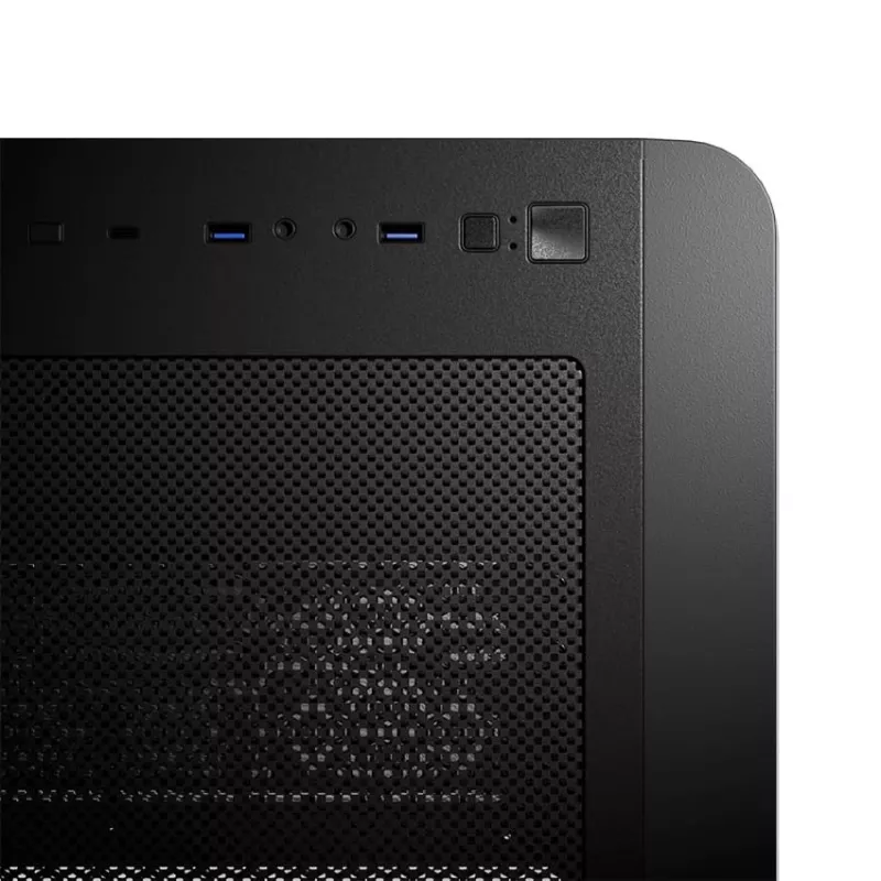 Tietokonekotelo LC-Power LC-8001B-ON Midi Tower musta