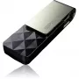 Silicon Power Blaze B30 SP016GBUF3B30V1K USB-muistitikku, 16 GB, USB 3.0, musta