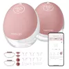 Momcozy M9 kaksinkertainen sähköinen rintapumppu punainen, 150ml