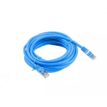 Verkkokaapeli LANBERG PCF6-10CC-1000-B Cat6 F/UTP 10 m sininen, RJ-45 - RJ-45, 250 MHz, CCA