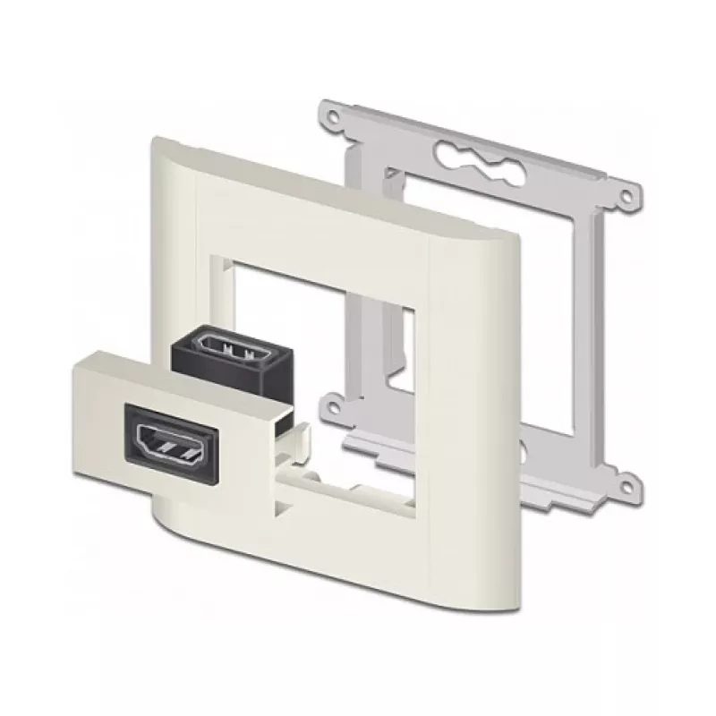 HDMI-moduuli DeLOCK Easy 45 81304 kulma 90° 22,5 x 45 mm