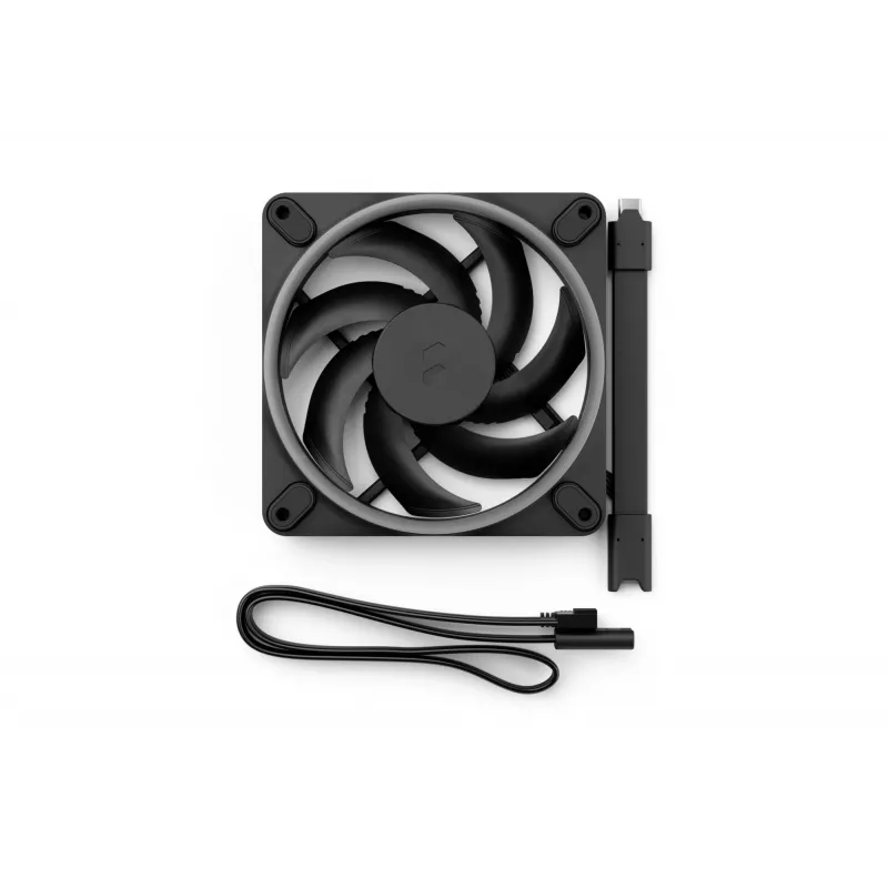 Fractal Design Momentum 12 RGB 120 mm koteloveistin, musta