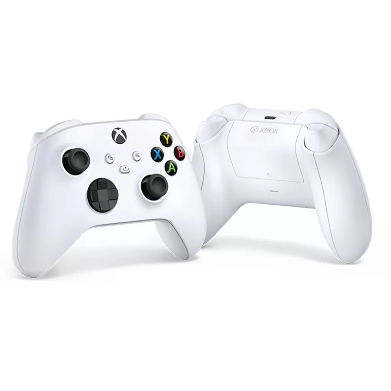 Microsoft Xbox Wireless Controller - peliohjain - langaton - Bluetooth - Robot White - PC:lle, Microsoft Xbox One, Android, Microsoft Xbox Series S, Microsoft Xbox Series X