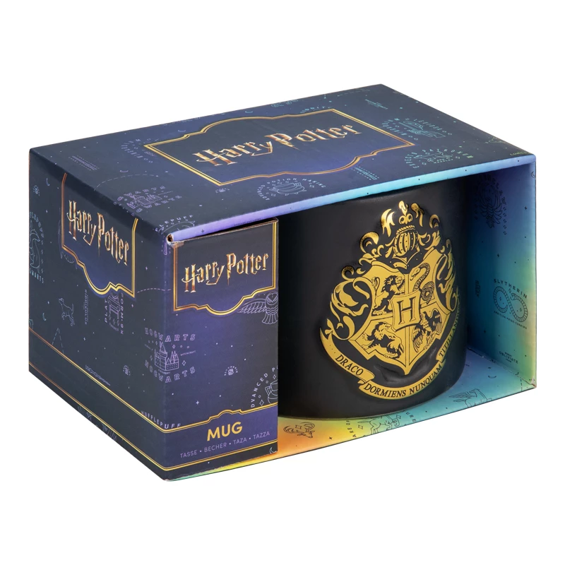 Paladone Hogwarts Crest kohokuvioitu muki