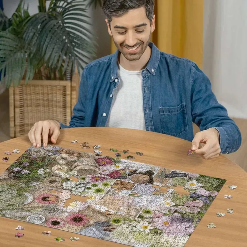 Palapeli Ravensburger Magnificent Flower Love — 1000 palaa, vakiokoko aikuisille/nuorille
