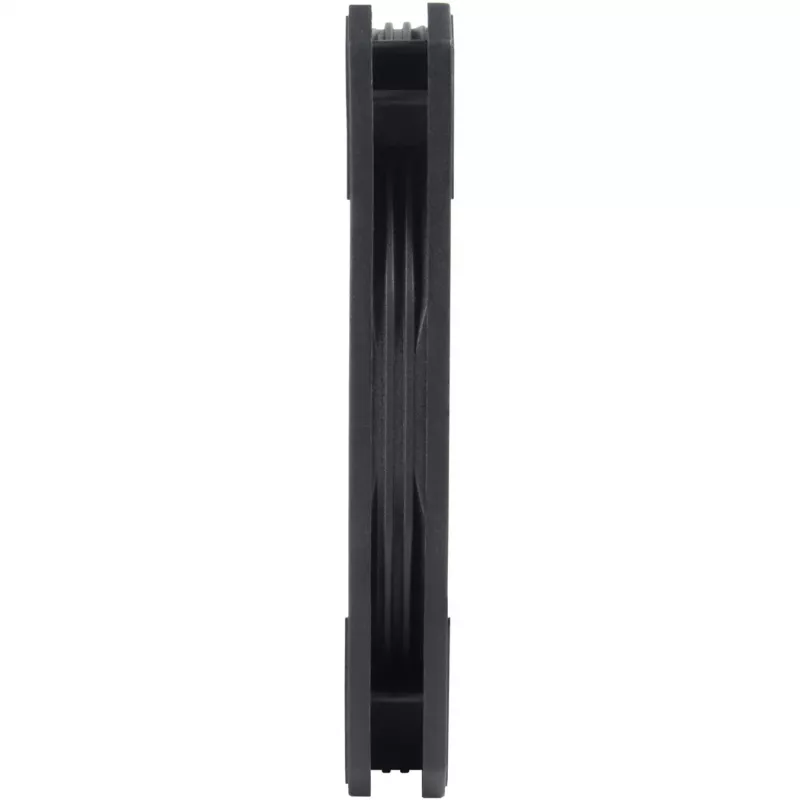 Kotelotuuletin SILVERSTONE SST-AS120B 120mm musta läpinäkyvä, 3-Pin