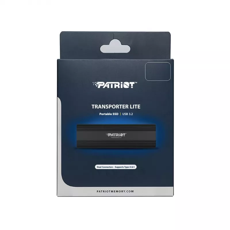 Patriot Memory Transporter Lite 2 TB USB Type-C 3.2 Gen 2 (3.1 Gen 2) (PTPL2TBPECB) musta