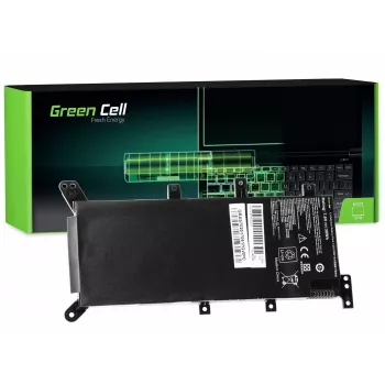 Kannettavan akku Green Cell ASUS A555 F555 K555 R556 X555, LiPo 4000 mAh, 7,6 V, 4 kennoa, musta