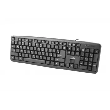 Esperanza TKR101 näppäimistö Office USB QWERTY englanti, venäjä musta