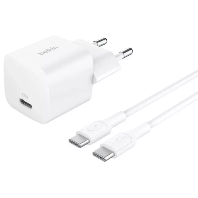 Verkkolaite Belkin BoostCharge WCA012KQ1MWH-B6 25W PD 3.1 PPS USB-C