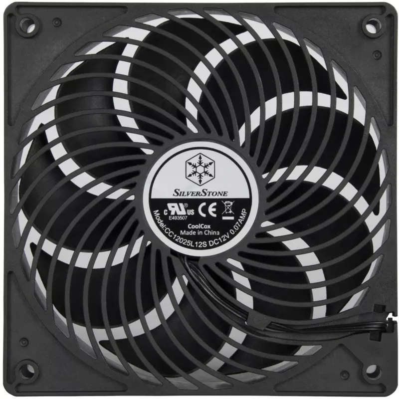 SilverStone SST-AP120I 120 mm kotelotuuletin - musta