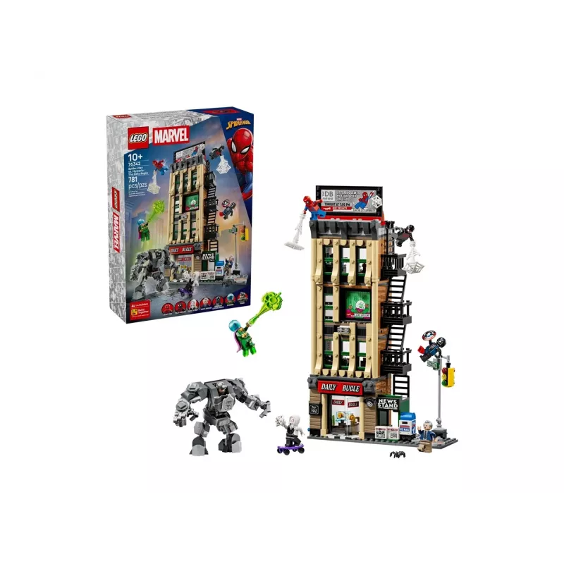 LEGO MARVEL 76342 Spider-Man vs. Mysterio: Daily Bugle