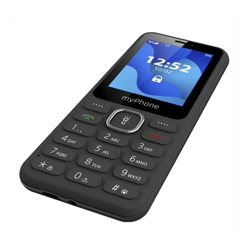 Matkapuhelin MYPHONE myPhone 6320, 2,4 inch näyttö, Dual-SIM, 1000 mAh, Bluetooth, FM-radio, musta