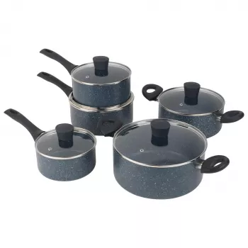 Kattilasarja Russell Hobbs RH02818EU7, 5-osainen kivipinnoitettu keittosarja