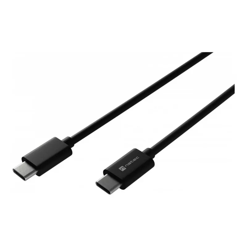 USB-C–USB-C-kaapeli NATEC NKA-2146, 1 m, musta