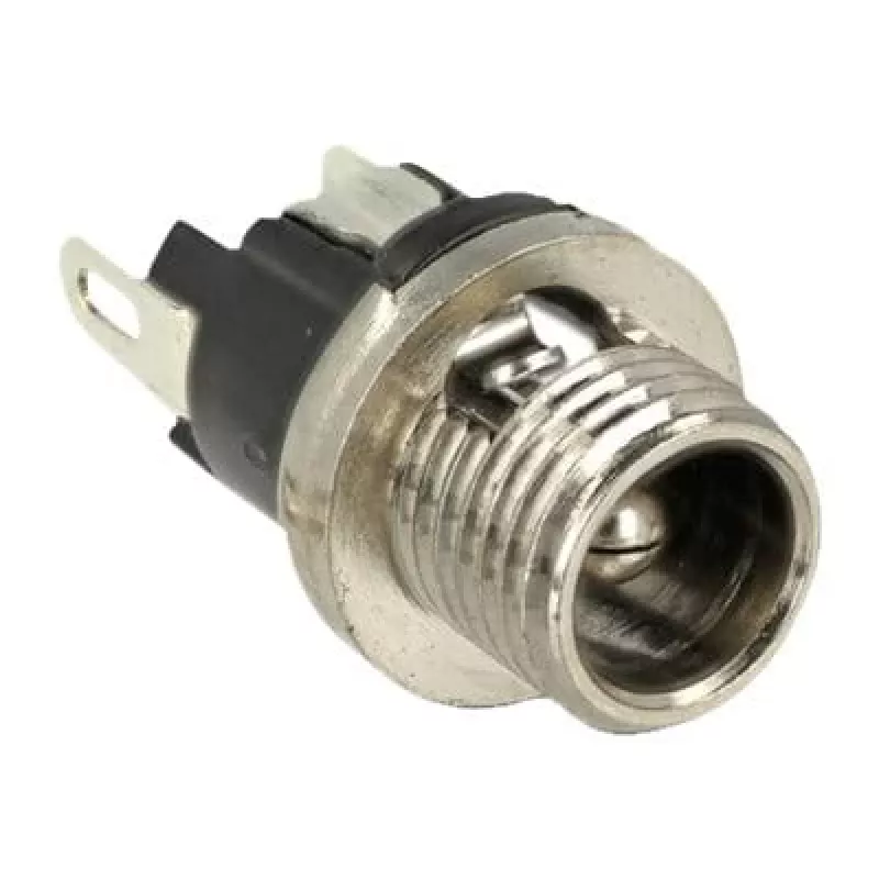 Johdinliitin DeLOCK 89911 DC musta nikkeli
