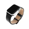Nahkaranneke Apple Watch FIXED FIXLST-434-BK -kelloon — musta, vararanneke