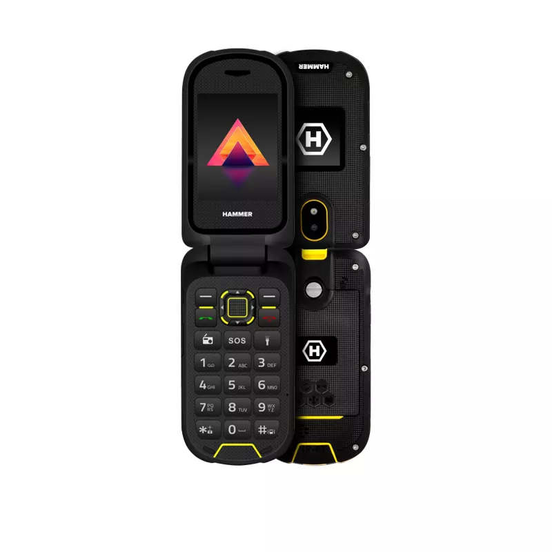 Matkapuhelin MyPhone HAMMER Bow LTE musta