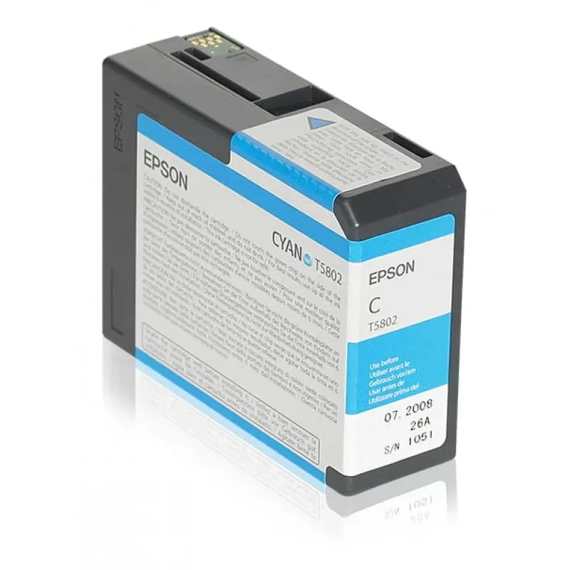 Epson Singlepack syaani T580200, syaani, 80 ml, 1 kpl