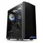 Thermaltake H100 TG MIDI Tower musta