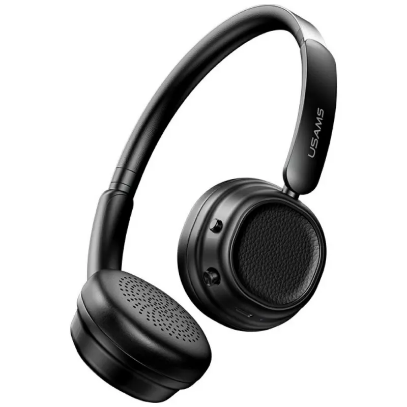 Bluetooth-kuulokkeet 5.3 Usams SR01 ANC musta
