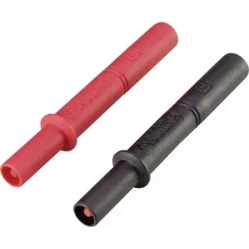 VOLTCRAFT MSL-505 mittakärjen jatke [4 mm:n liitin - 4 mm:n liitäntä] musta, punainen (VC-8085010)
