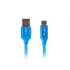 USB 2.0 -kaapeli LANBERG CA-USBO-21CU-0010-BL — USB-A – USB-C, 1 m, sininen