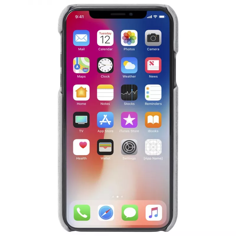 Suojakotelo Krusell Broby iPhone XS Max 16,5 cm harmaa
