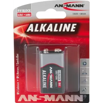 Paristo Ansmann 9V E-Block alkali