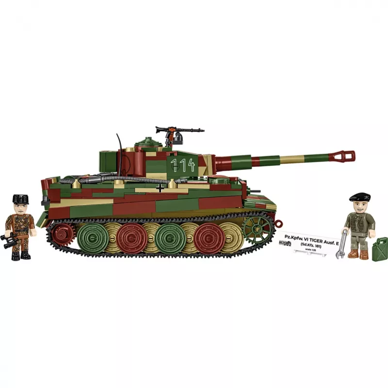 Rakennuspalikat Pz.Kpfw. VI Tiger Ausführung E 870 osaa