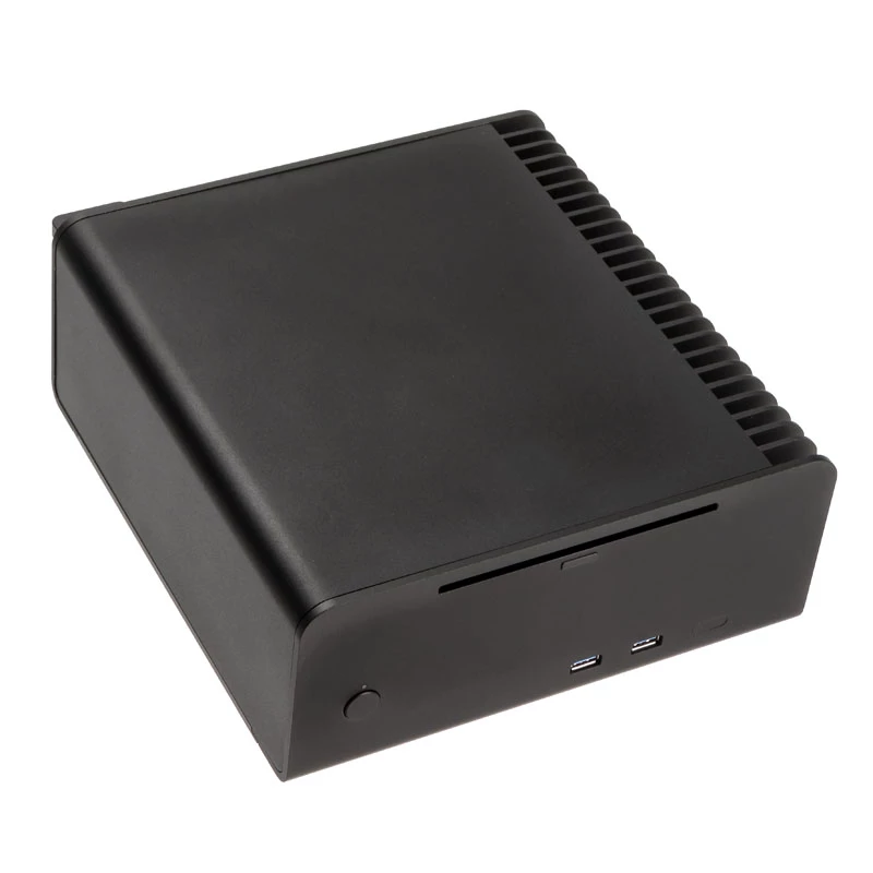 Streacom ST-FC8B Alpha Optical fanless HTPC-kotelo + 120 W virtalähde