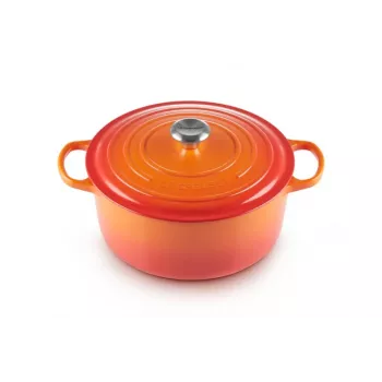 Le Creuset 21177280902430 6,7 L pyöreä kattila oranssi, punainen