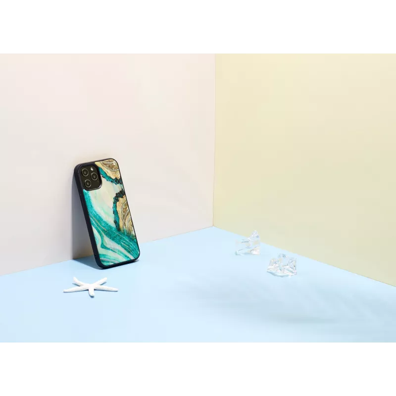 iKins suojakotelo Apple iPhone 12 Pro Max – kuosi Aqua-Achat