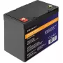 LiFePO4-akku QOLTEC 12,8 V 50 Ah (malli 53704) varmuuskopiointiin ja energian varastointiin